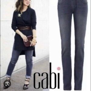 CAbi Slim Boyfriend Charcoal Jean